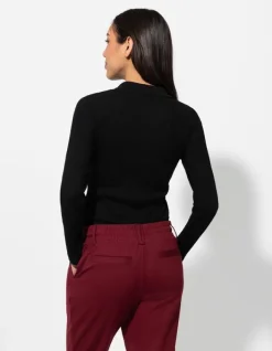 Sale Langarmshirt - Rippenstruktur - Damen Langarmshirts