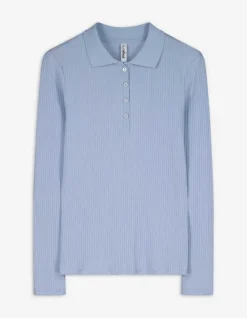 Sale Langarmshirt - Rippenstruktur - Damen Langarmshirts