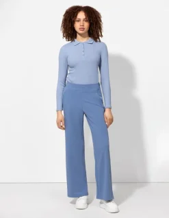 Sale Langarmshirt - Rippenstruktur - Damen Langarmshirts