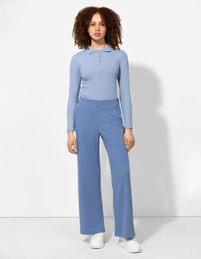 Sale Langarmshirt - Rippenstruktur - Damen Langarmshirts