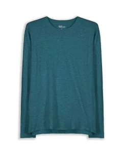 Discount Langarmshirt - Rundhals-Ausschnitt - Herren Langarmshirts