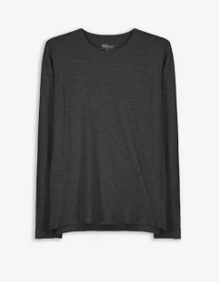 Hot Langarmshirt - Rundhals-Ausschnitt - Herren Langarmshirts