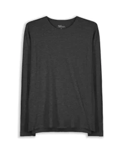 Hot Langarmshirt - Rundhals-Ausschnitt - Herren Langarmshirts