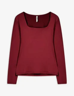 Outlet Langarmshirt - Slim Fit - Damen Langarmshirts