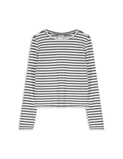 Hot Langarmshirt - Streifen - Kinder Mädchenkleidung