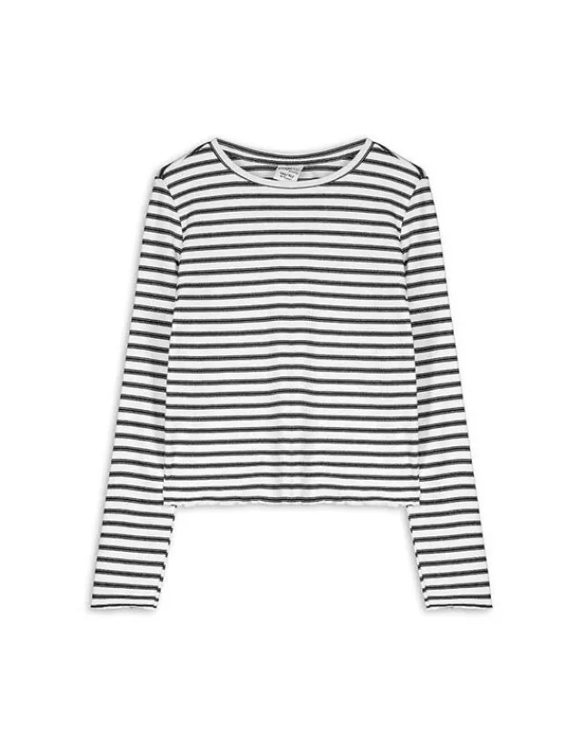 Hot Langarmshirt - Streifen - Kinder Mädchenkleidung