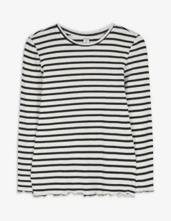 Hot Langarmshirt - Streifen - Kinder Mädchenkleidung