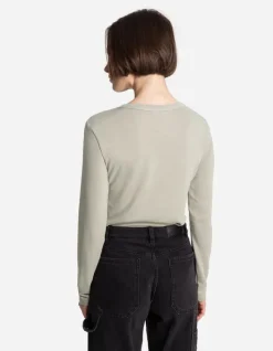 Fashion Langarmshirt - Viskose-Anteil - Damen Langarmshirts