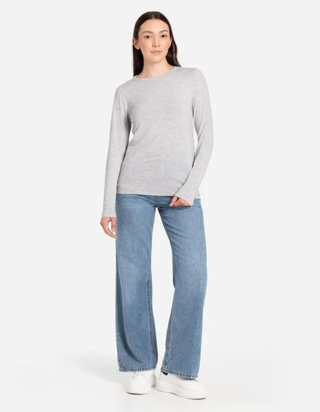 Online Langarmshirt - Viskose-Anteil - Damen Langarmshirts