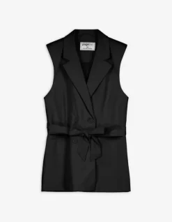 Discount Lange Weste - Viskose-Anteil - Damen Westen