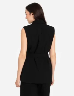 Discount Lange Weste - Viskose-Anteil - Damen Westen