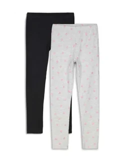 Outlet Leggings - 2er-Pack Kinder Mädchenkleidung