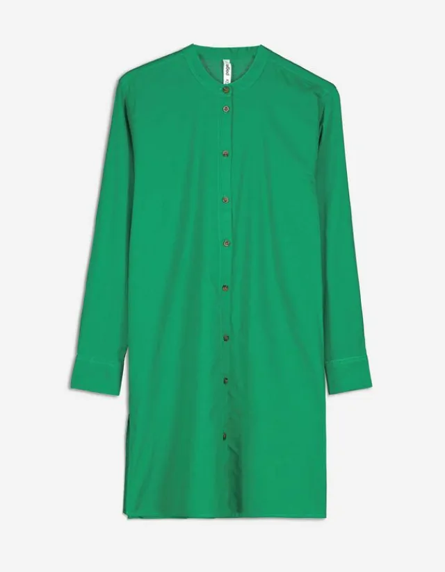 Hot Longbluse - Seitenschlitz Damen Blusen