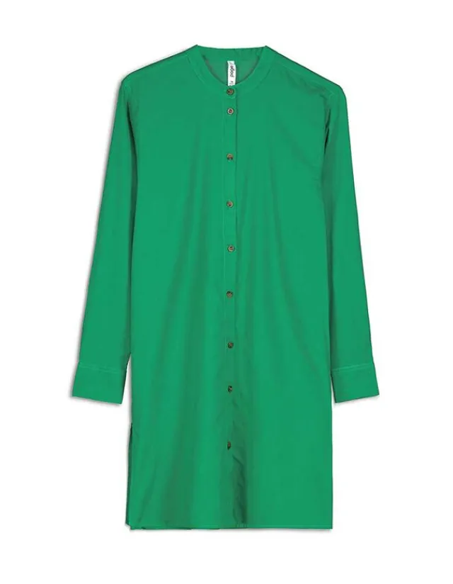 Hot Longbluse - Seitenschlitz Damen Blusen
