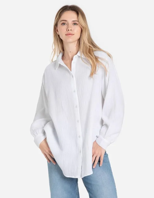 Fashion Longbluse - Damen Blusen