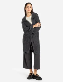 Outlet Longcardigan - Grobstrick - Damen Strickjacken