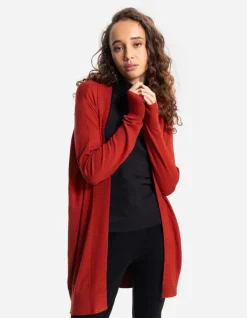 Outlet Longcardigan - LENZING&trade; ECOVERO&trade; - Damen Strickjacken
