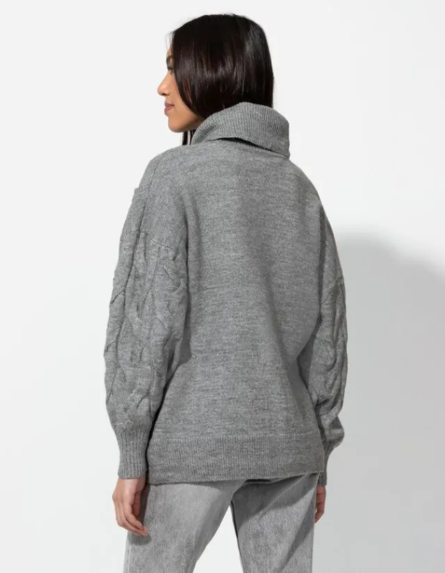 Best Longpullover - Rollkragen - Damen Pullover