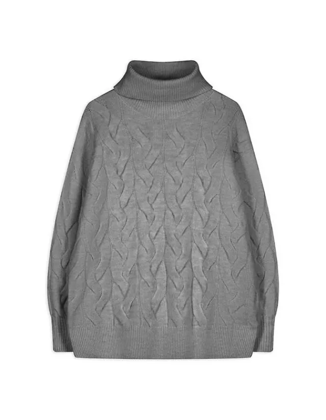 Best Longpullover - Rollkragen - Damen Pullover