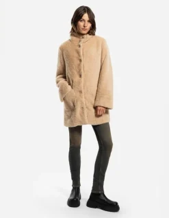 Online Mantel - Mockneck - Damen Jacken