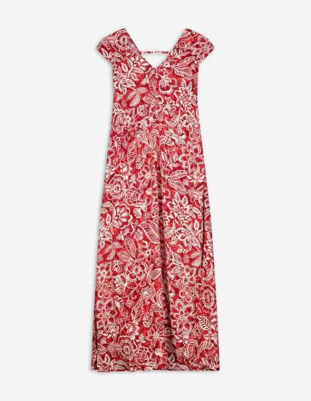 Outlet Maxikleid - Rückenausschnitt - Damen Kleider