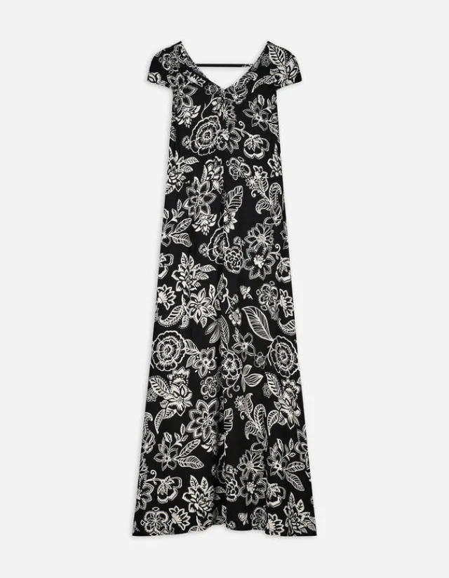 Best Maxikleid - Rückenausschnitt - Damen Kleider