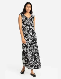 Best Maxikleid - R&uuml;ckenausschnitt - Damen Kleider