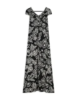 Best Maxikleid - Rückenausschnitt - Damen Kleider