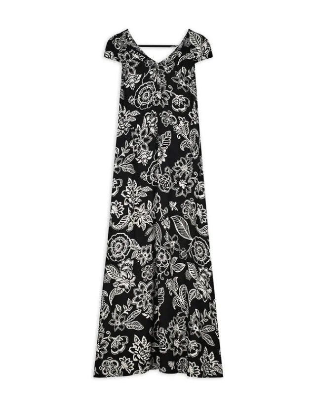 Best Maxikleid - Rückenausschnitt - Damen Kleider