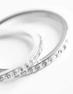New Ohrringe - Strasssteine Damen Accessoires