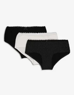 Outlet Panty - 3er-Pack Damen Unterwäsche