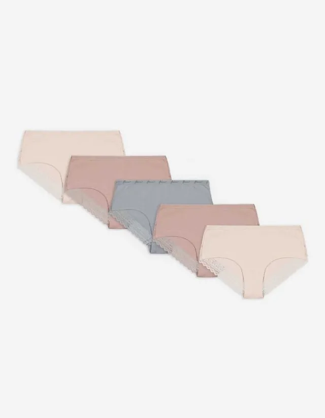 Discount Panty - 5er-Pack Damen Unterwäsche