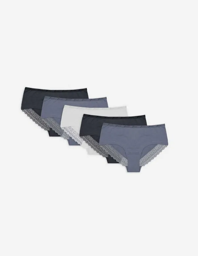 Clearance Panty - 5er-Pack Damen Unterwäsche