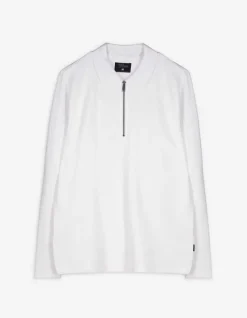 Best Pololangarmshirt - Rei&szlig;verschluss - Herren Langarmshirts