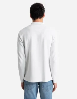 Best Pololangarmshirt - Rei&szlig;verschluss - Herren Langarmshirts