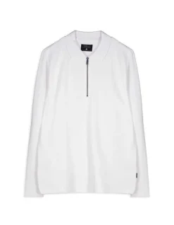 Best Pololangarmshirt - Rei&szlig;verschluss - Herren Langarmshirts