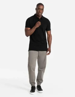Fashion Poloshirt - Knopfverschluss - Herren T-shirts