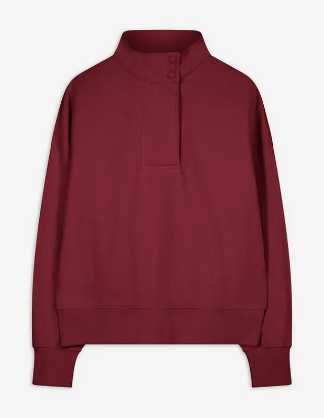 Hot Pullover - Druckknopf - Damen Sweatshirts