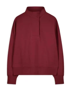 Hot Pullover - Druckknopf - Damen Sweatshirts