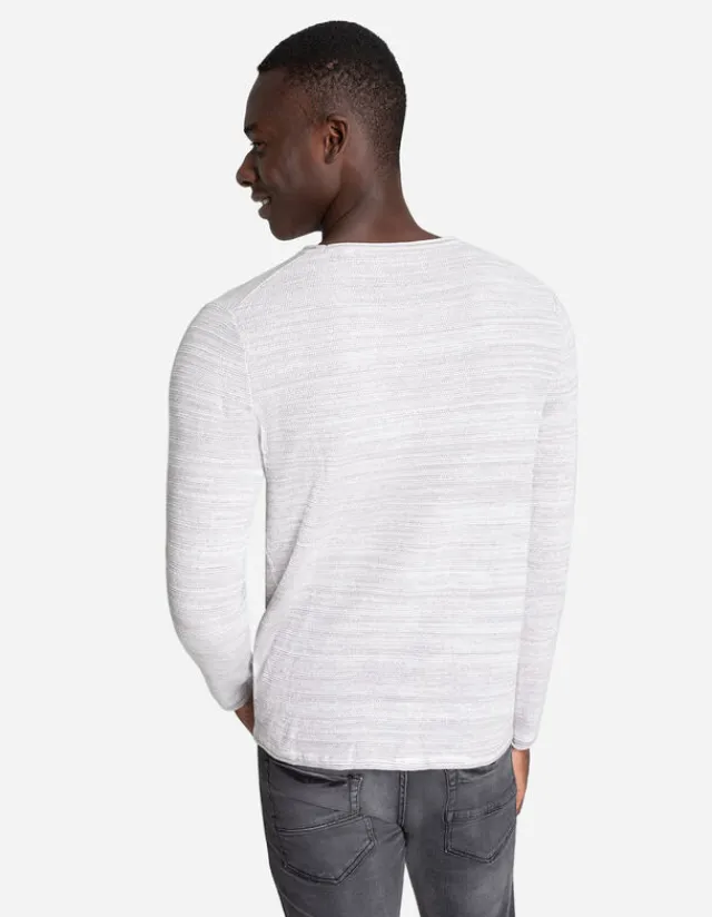 Hot Pullover - Gerollte Abschlüsse - Herren Pullover