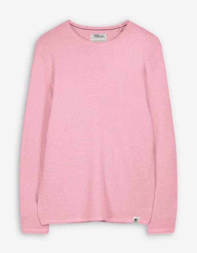 New Pullover - Gerollte Abschlüsse - Herren Pullover