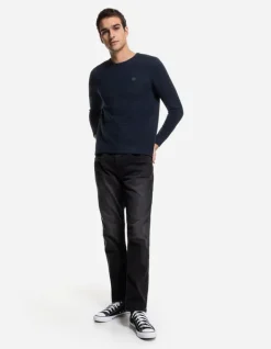 New Pullover - Labelpatch - Herren Pullover