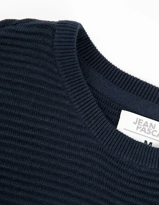 New Pullover - Labelpatch - Herren Pullover