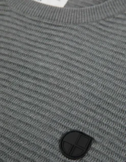 New Pullover - Labelpatch - Herren Pullover