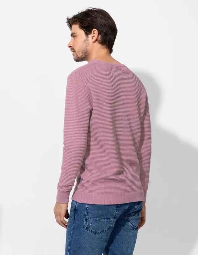 New Pullover - Labelpatch - Herren Pullover