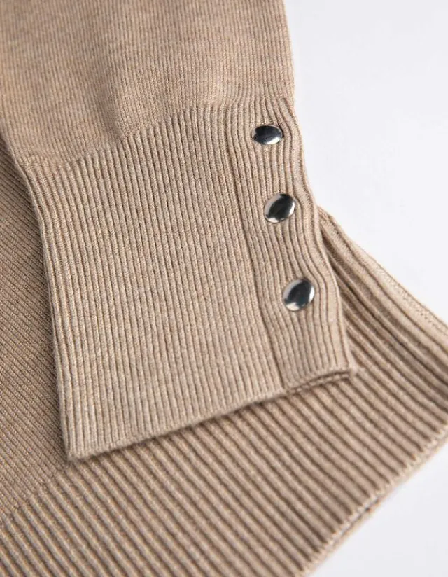 Online Pullover - Meliert - Damen Pullover