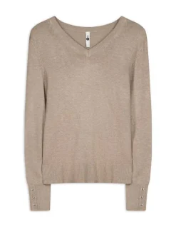 Online Pullover - Meliert - Damen Pullover