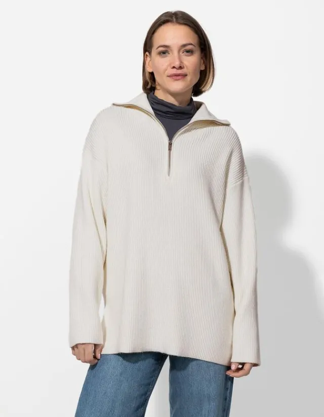 Best Pullover - Reißverschluss - Damen Pullover