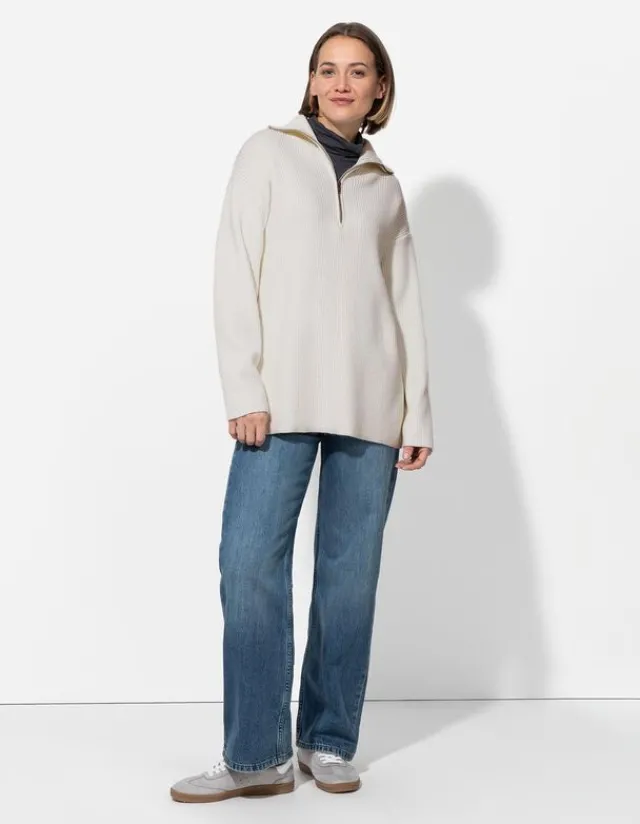Best Pullover - Reißverschluss - Damen Pullover