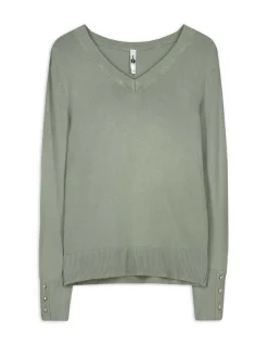 Online Pullover - Zierkn&ouml;pfe - Damen Pullover
